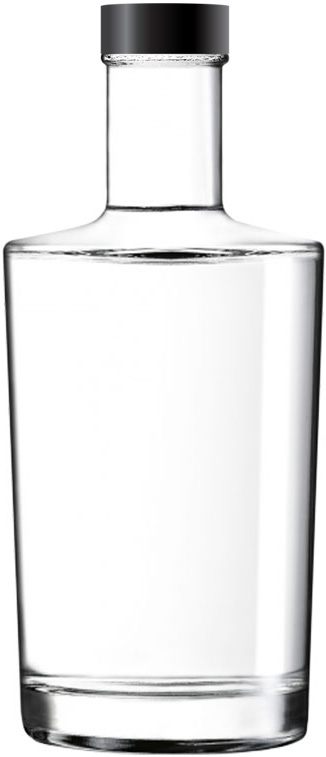 Botella de cristal 500ml Color transparent