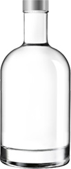botella de agua de vidrio 500ml, 50cl - Oslo